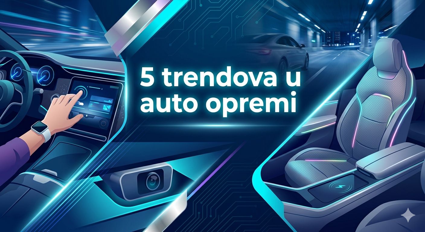 5 trendova u auto opremi koje ne smiješ propustiti 2026