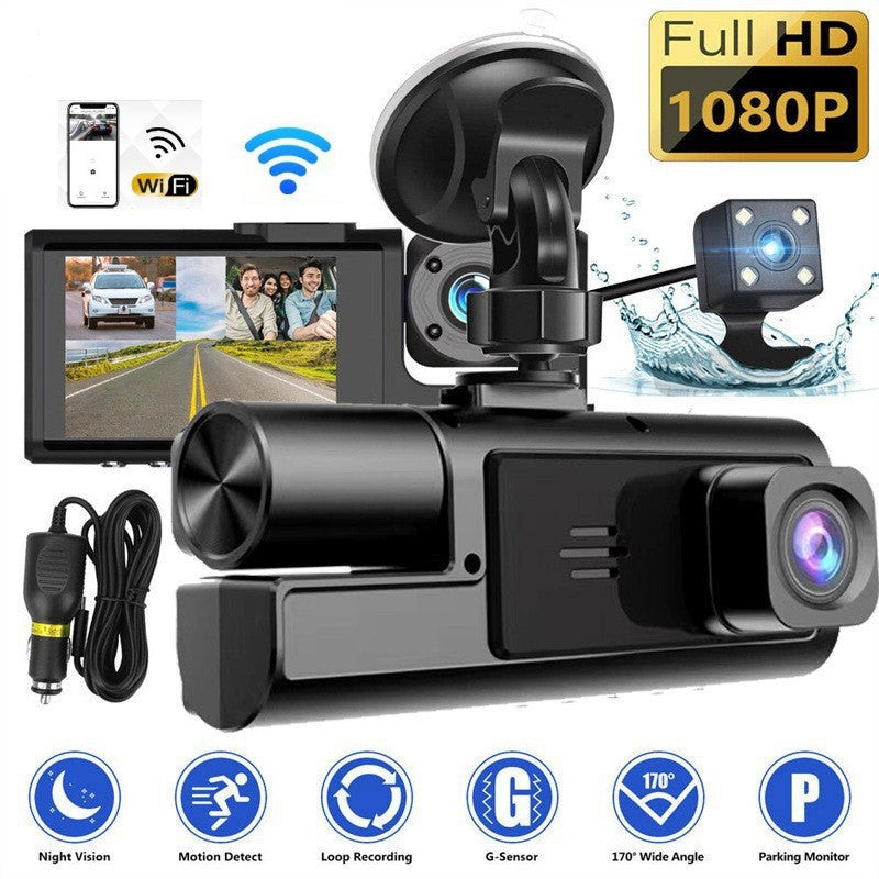 Auto kamera za snimanje vožnje 1080P – dvostruko i trostruko snimanje