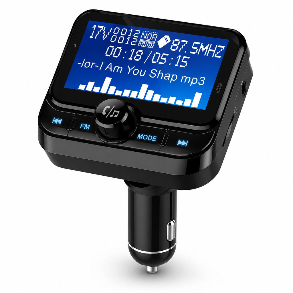 Bluetooth FM transmiter za automobil s LCD zaslonom i hands free funkcijom