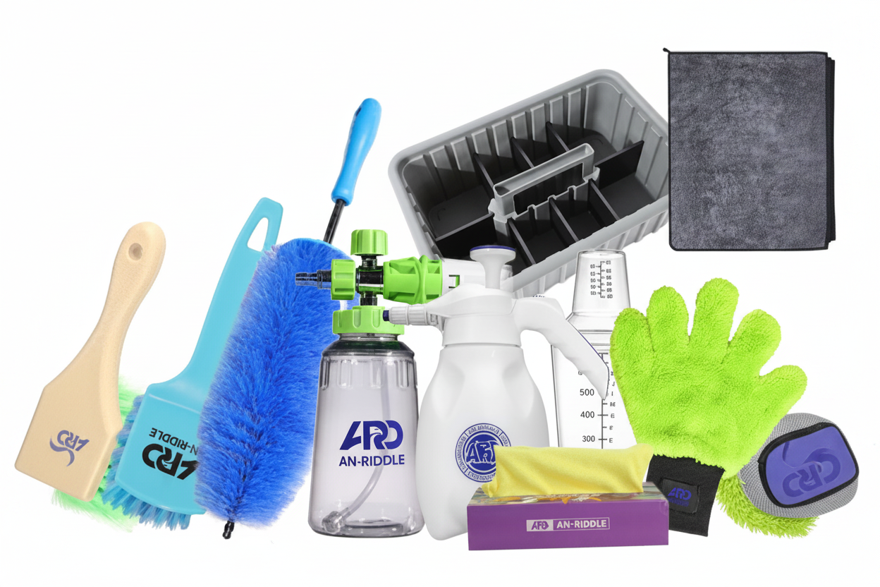 Set alata za pranje automobila – Kompletan DIY kit za čišćenje (11 dijelova)