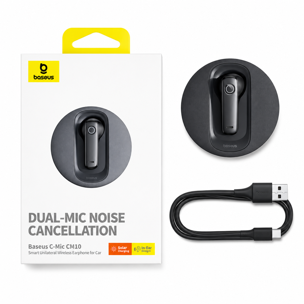 Baseus C-Mic CM10 komplet s kutijom, postoljem i USB-C kabelom