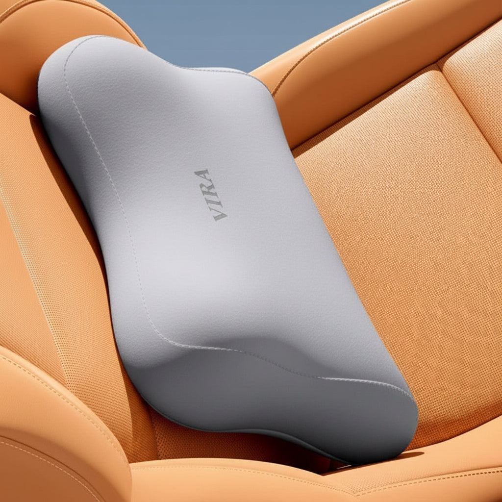 Ergonomski jastuk za potporu leđa i glave u automobilu